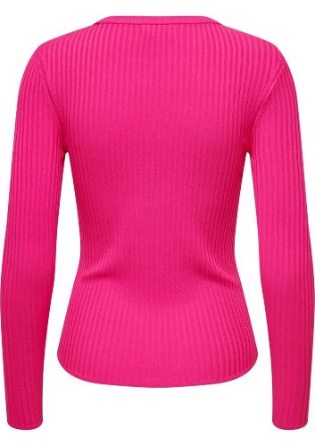 Resim Only Onlibi Ls Rib Loose V-Neck Cc Knt Kadın Kazak 15351121