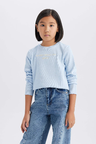 Resim Defacto Kız Çocuk  Sweat D8565A8BE745