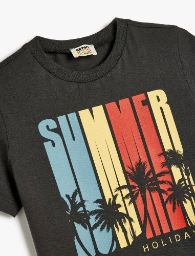 Resim Koton Erkek Çocuk T-shirt 5SKB10134TK