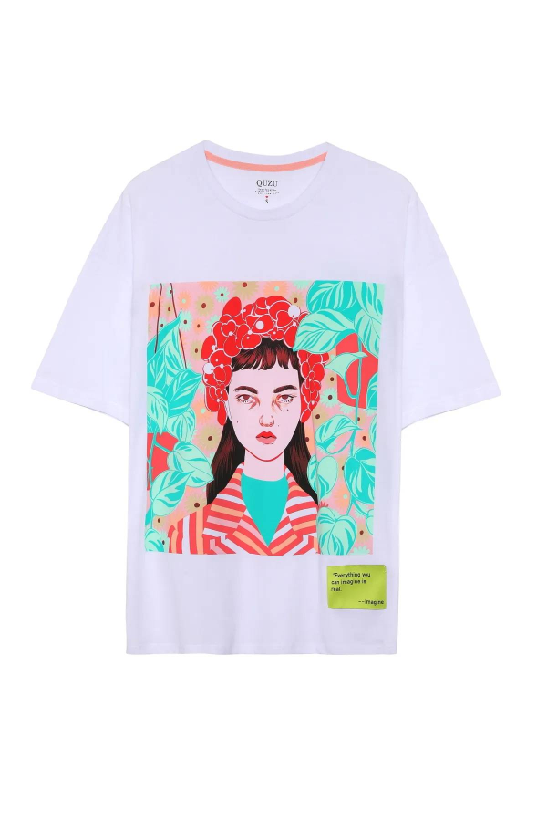 Resim QUZU Kadın T-shirt
