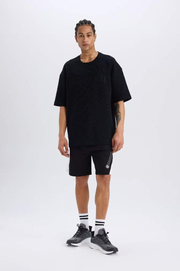 Resim Defacto Erkek  T-shirt D8504AX/BK81