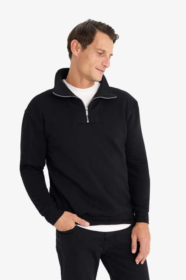 Resim Defacto Erkek  Sweat E5332AX/BK81