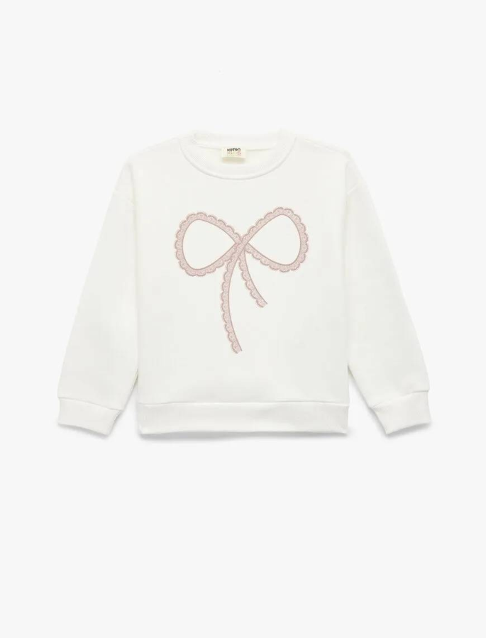 Resim Koton Kız Çocuk Sweat 6Wkg10209Ak