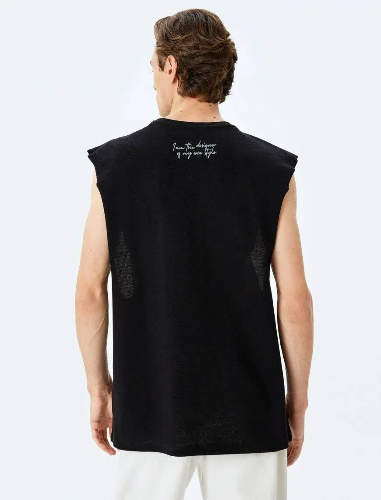 Resim Koton Erkek T-shirt 5SAM30002MK