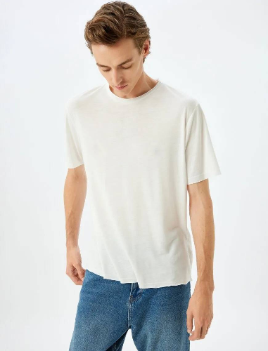 Resim Koton Erkek T-shirt 5SAM10032HK