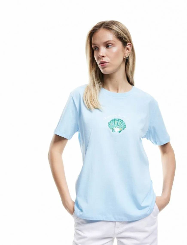 Resim Koton Kadın T-shirt 5SAK50186EK