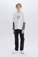 Resim Defacto Erkek Çocuk T-shirt