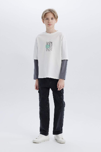 Resim Defacto Erkek Çocuk  Sweat D7702A8/ER105