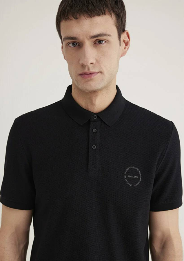 Resim Mavi Polo Erkek T-Shirt M0610305-900