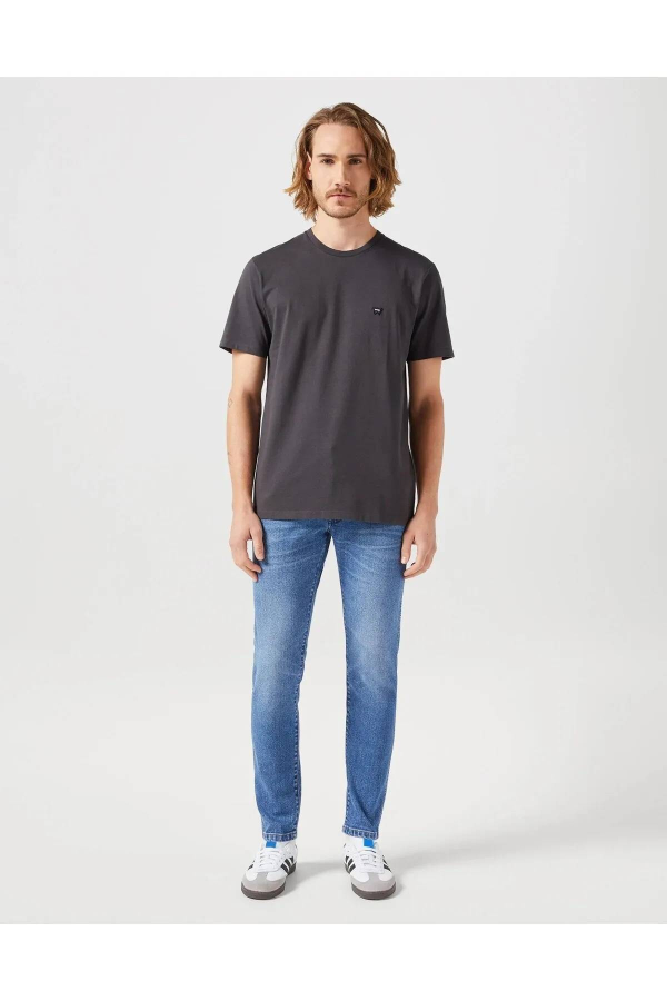 Resim Wrangler Small Logo Erkek T-shirt W7NM203877M39