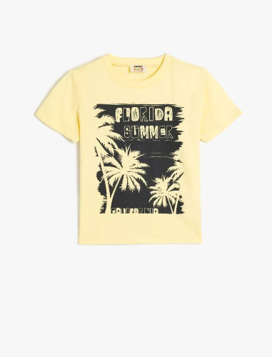Resim Koton Erkek Çocuk T-shirt 5SKB10156TK
