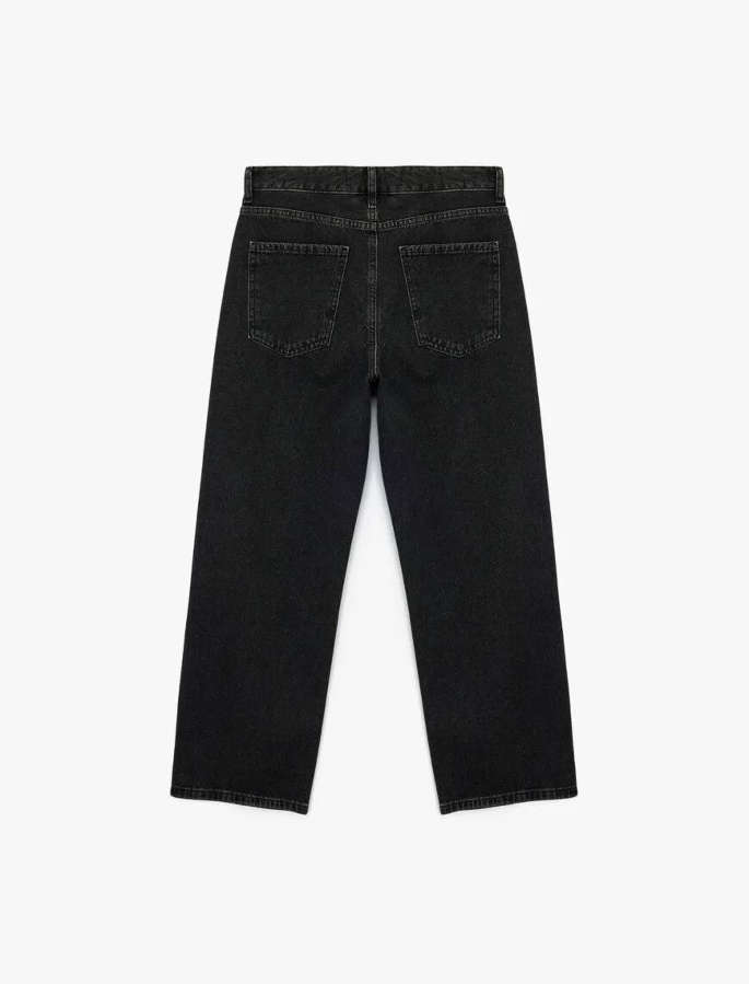 Resim Koton Kadın Jean Pantolon 6Wal40027Md