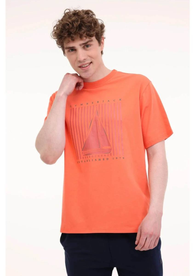 Resim Lumberjack Erkek T-shirt