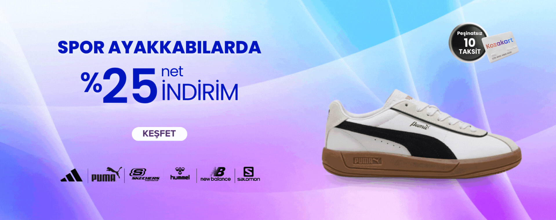 Sneakerlarda %25 İndirim
