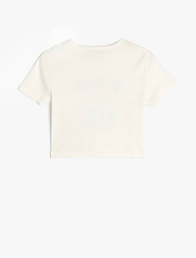 Resim Koton Kız Çocuk T-shirt 5SKG10054AK