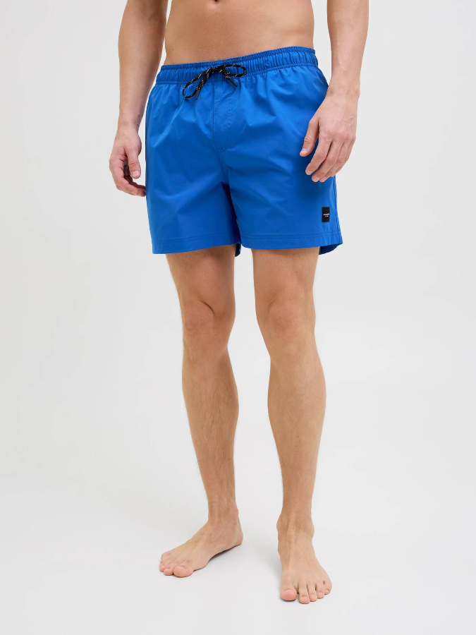 Resim Jack & Jones Jpstmauı Jjswım Solıd Akm Sn Erkek Deniz Şortu 12272776