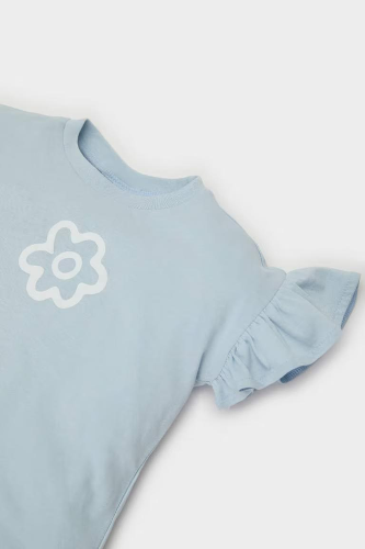 Resim Defacto Kız Bebek Kısa Kol T-shirt Z9212A2BE343
