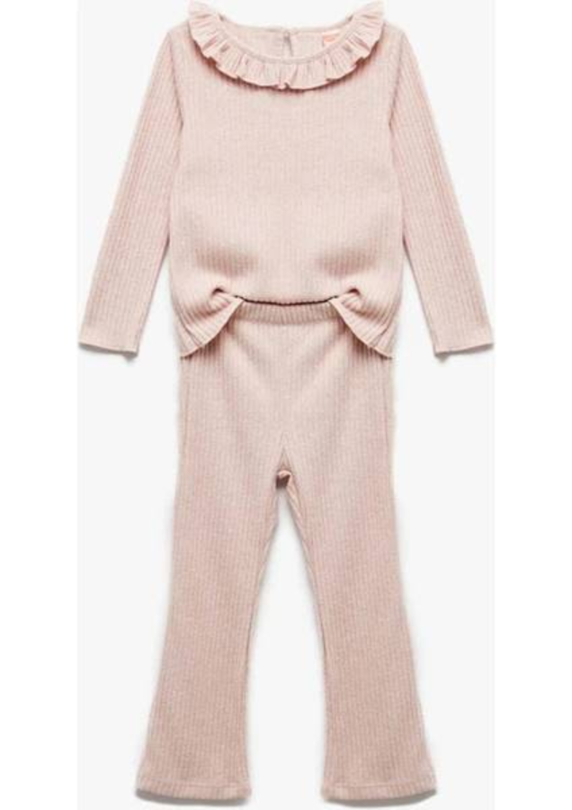 Resim Koton Kız Bebek Sweat Takım 6Wmg10043Ak