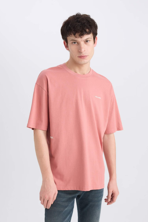 Resim Defacto Erkek  T-shirt E0589AX/BR287