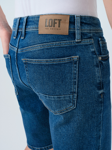 Resim Loft Erkek Slim Fit Penye Şort LF2038746