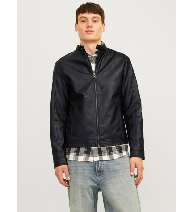 Resim Jack & Jones Erkek Deri Mont ve Ceket