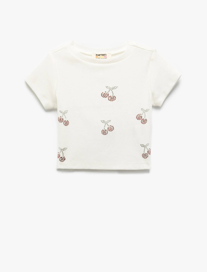 Resim Koton Kız Çocuk T-shirt 5SKG10165AK