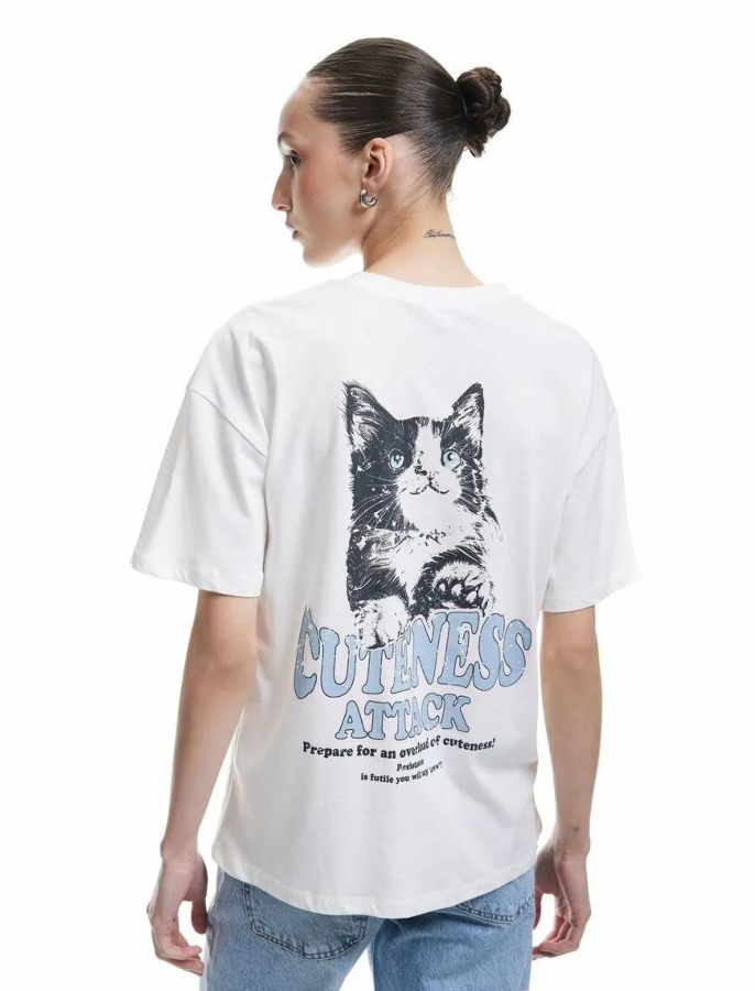 Resim Koton Kadın T-shirt 5SAL10801IK