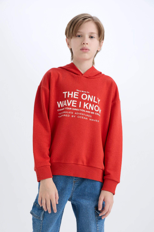 Resim Defacto Erkek Çocuk  Sweat D7399A8RD65