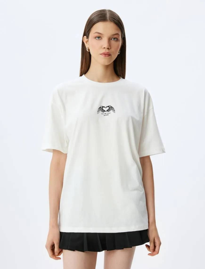 Resim Koton Kadın T-shirt 5SAL10066IK