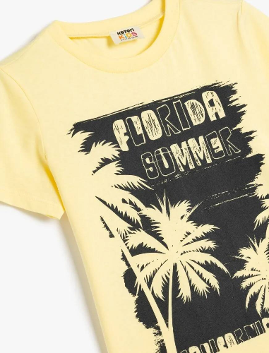 Resim Koton Erkek Çocuk T-shirt 5SKB10156TK