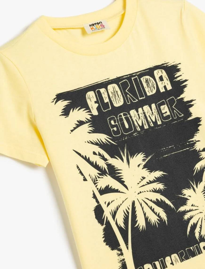 Resim Koton Erkek Çocuk T-shirt 5SKB10156TK