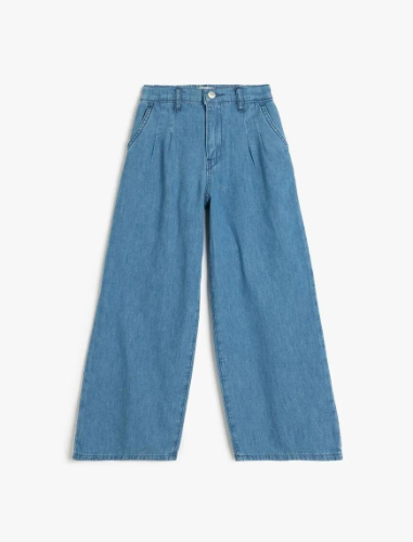 Resim Koton Kız Çocuk Jean Pantolon 5SKG40060AD
