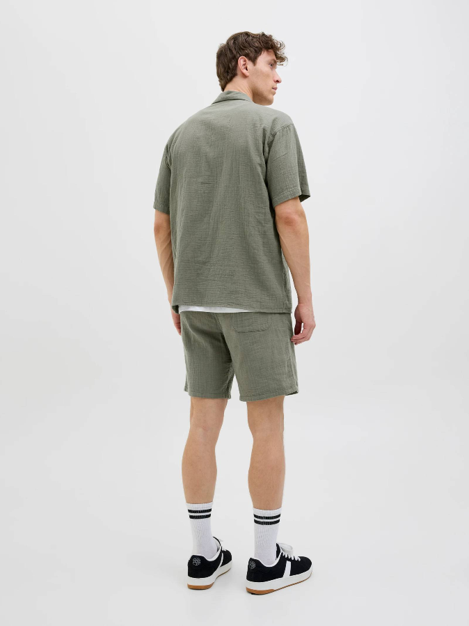 Resim Jack & Jones Jpstjaıden Patras Jogger Short Srt Erkek Kot&Kanvas Şort 12274758