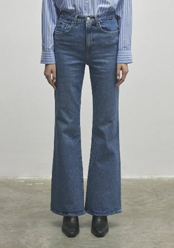 Resim Mavi Los Angeles Kadın Jean Pantolon M1010349-86463