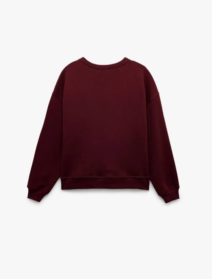 Resim Koton Kadın Sweat 6Wal10106Ik