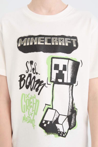 Resim Defacto Erkek Çocuk Kısa Kol T-shirt E3096A8WT32