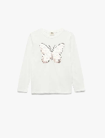 Resim Koton Kız Çocuk Sweat 6WKG10287AK