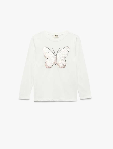 Resim Koton Kız Çocuk Sweat 6WKG10287AK