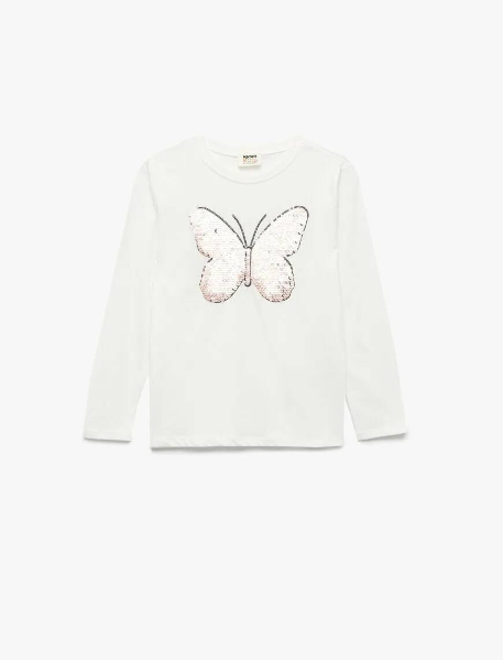 Resim Koton Kız Çocuk Sweat 6WKG10287AK