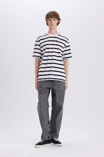Resim Defacto Erkek  T-shirt E1160AX/ER105