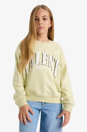 Resim Defacto Kız Çocuk  Sweat E6760A8/GN1236