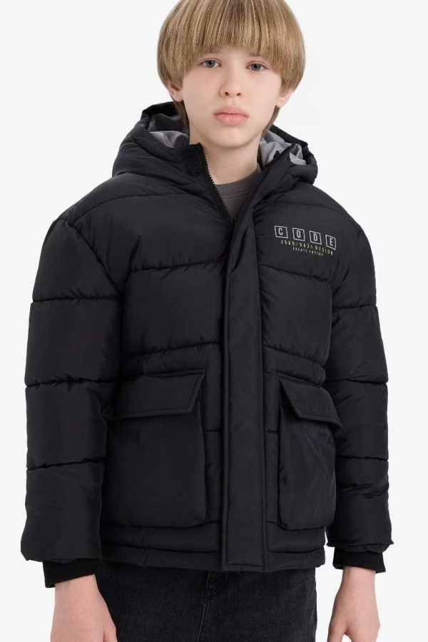 Resim Defacto Erkek Çocuk  Mont C5522A8/BK27