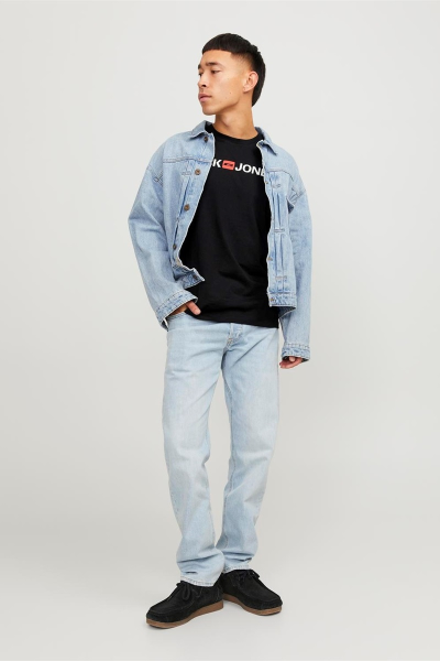 Resim Jack & Jones Jjecorp Logo Tee Ss Crew Neck Noos Erkek T-Shirt 12137126