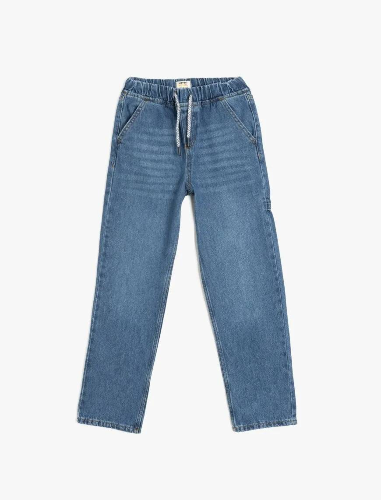 Resim Koton Erkek Çocuk Jean Pantolon 5SKB40021TD