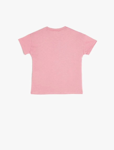 Resim Koton Kız Bebek Kısa Kol T-shirt 5SMG10063AK