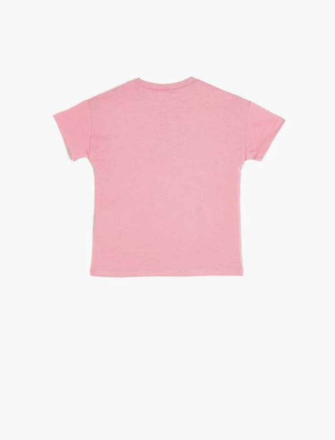 Resim Koton Kız Bebek Kısa Kol T-shirt 5SMG10063AK
