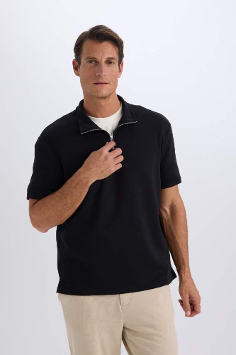 Resim Defacto Erkek  T-shirt B6502AX/BK81