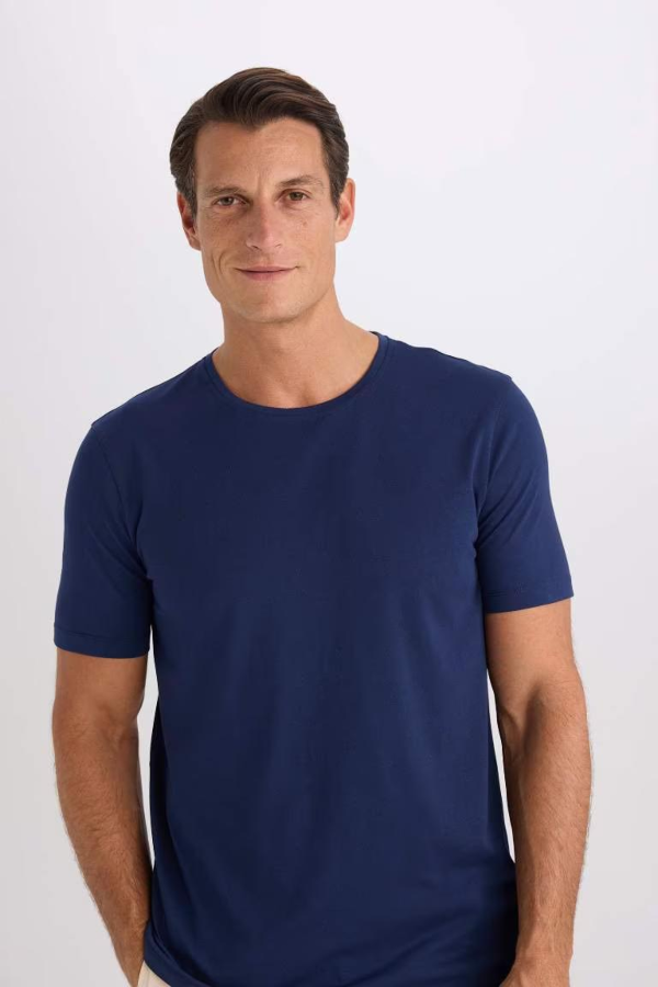 Resim Defacto Erkek  T-shirt M6606AZ/NV241