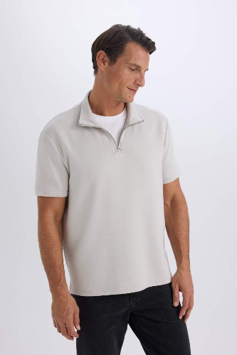 Resim Defacto Erkek  T-shirt B6502AXGR94