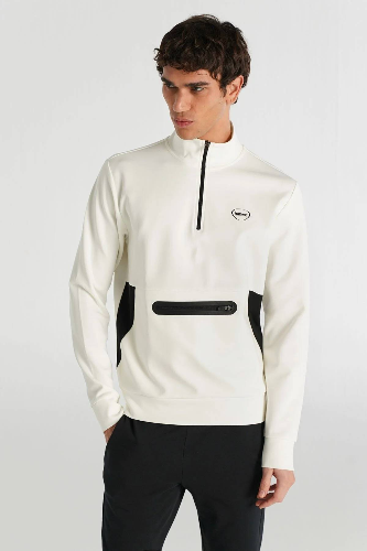 Resim Hummel Hml Loton Zip Nk Sweatshirt Erkek Ceket 922255-9003